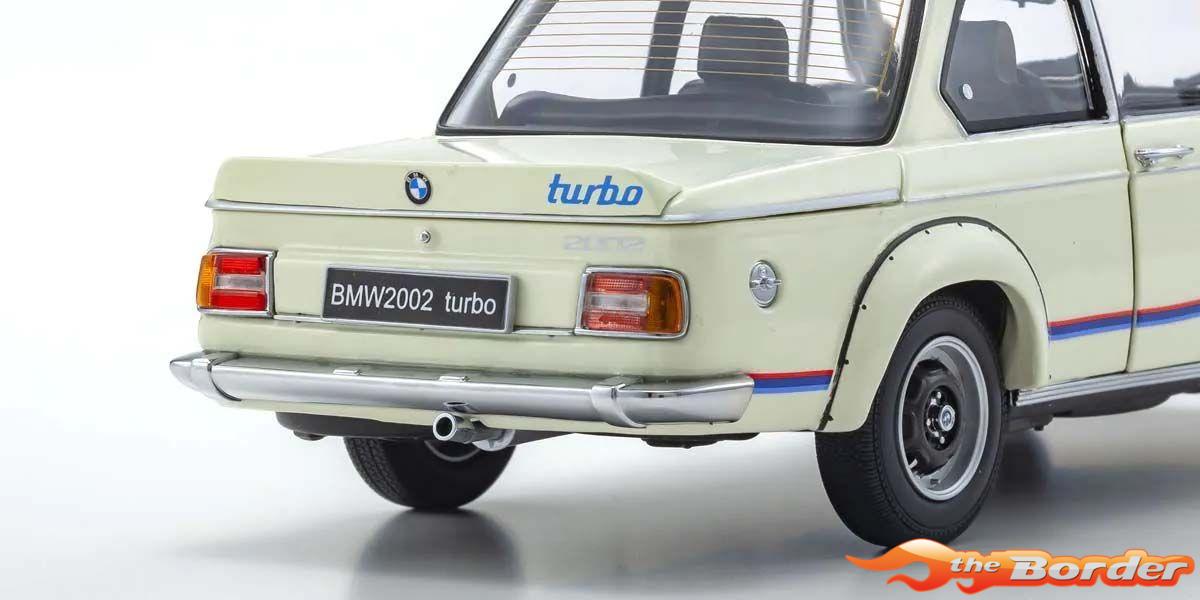Kyosho 1/18 BMW 2002 Turbo 1974 White 08544W - Afbeelding 7