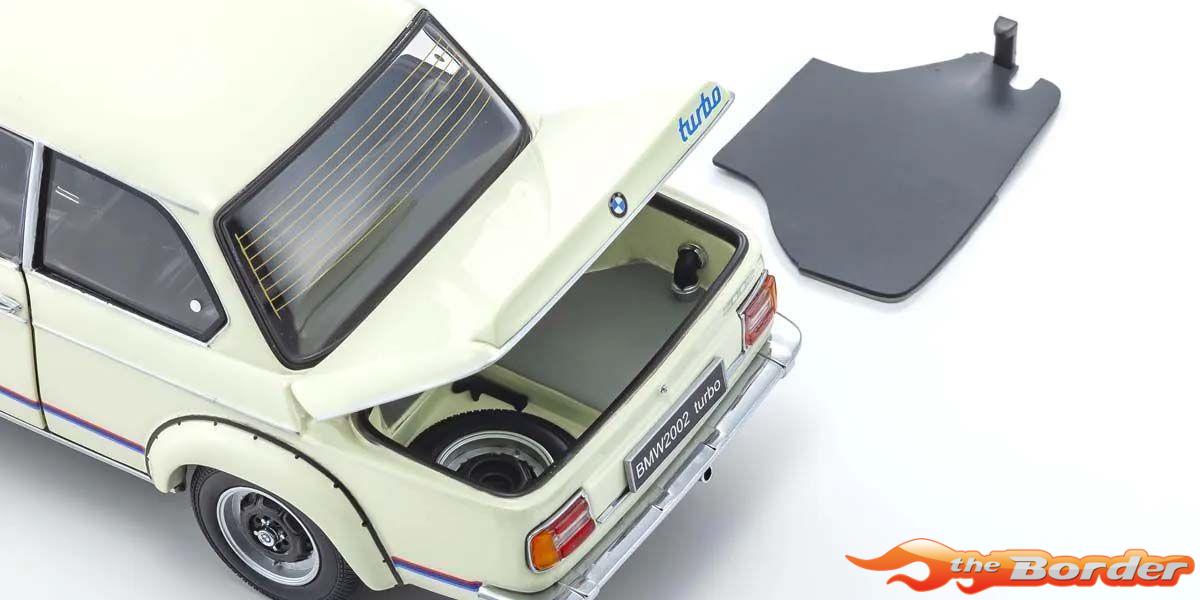 Kyosho 1/18 BMW 2002 Turbo 1974 White 08544W - Afbeelding 5