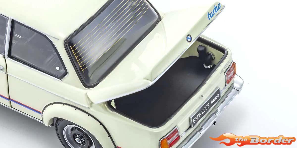 Kyosho 1/18 BMW 2002 Turbo 1974 White 08544W - Afbeelding 4