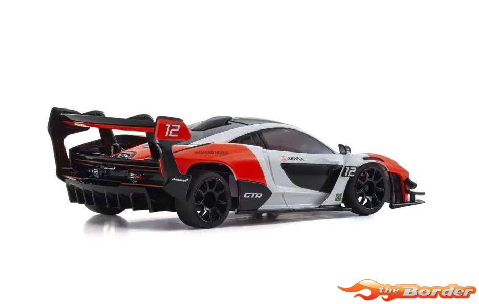 Kyosho Mini-Z Body Set McLaren Senna GTR White/Red MZP243WR - Afbeelding 3