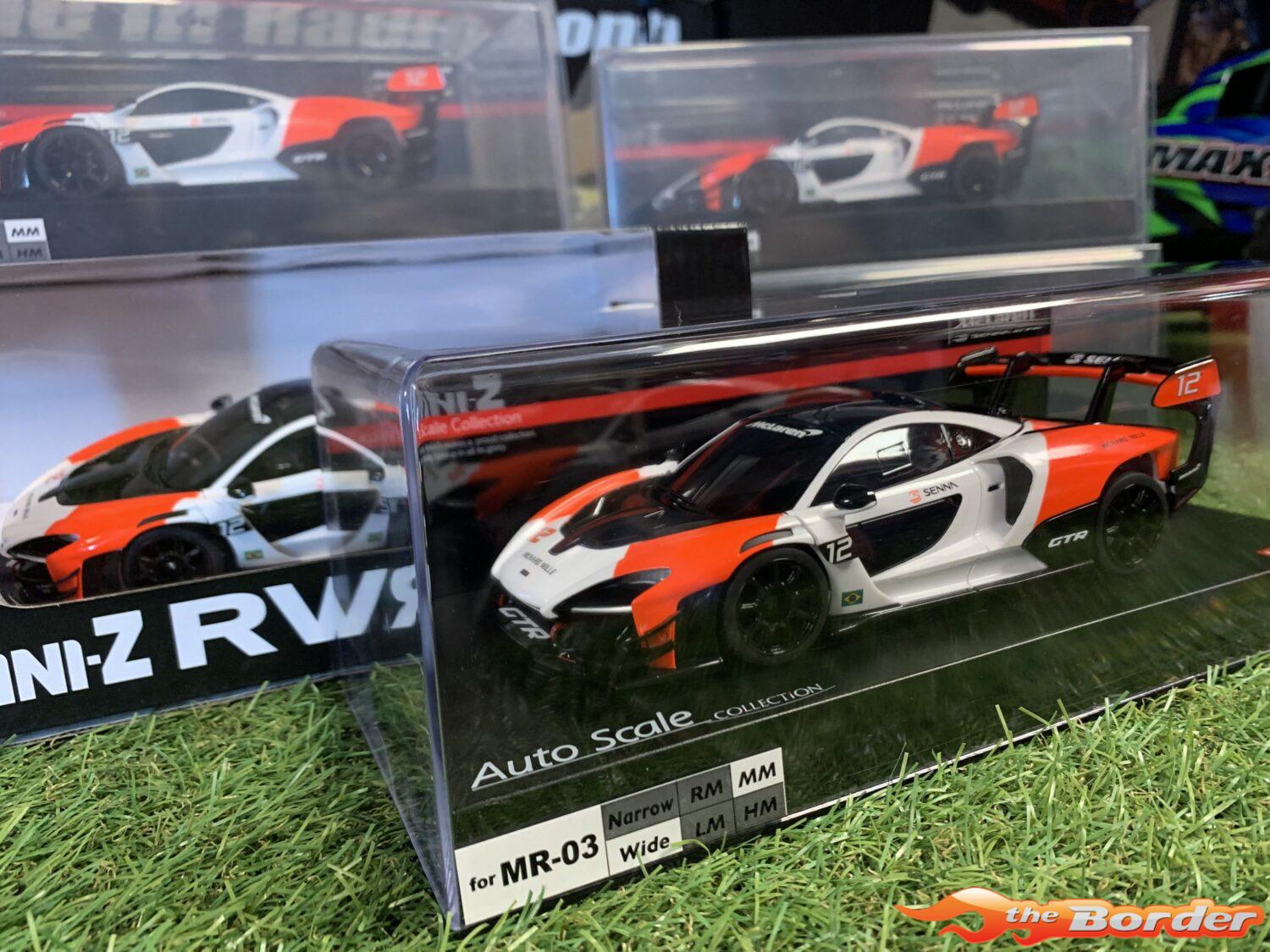 Kyosho Mini-Z Body Set McLaren Senna GTR White/Red MZP243WR - Afbeelding 6