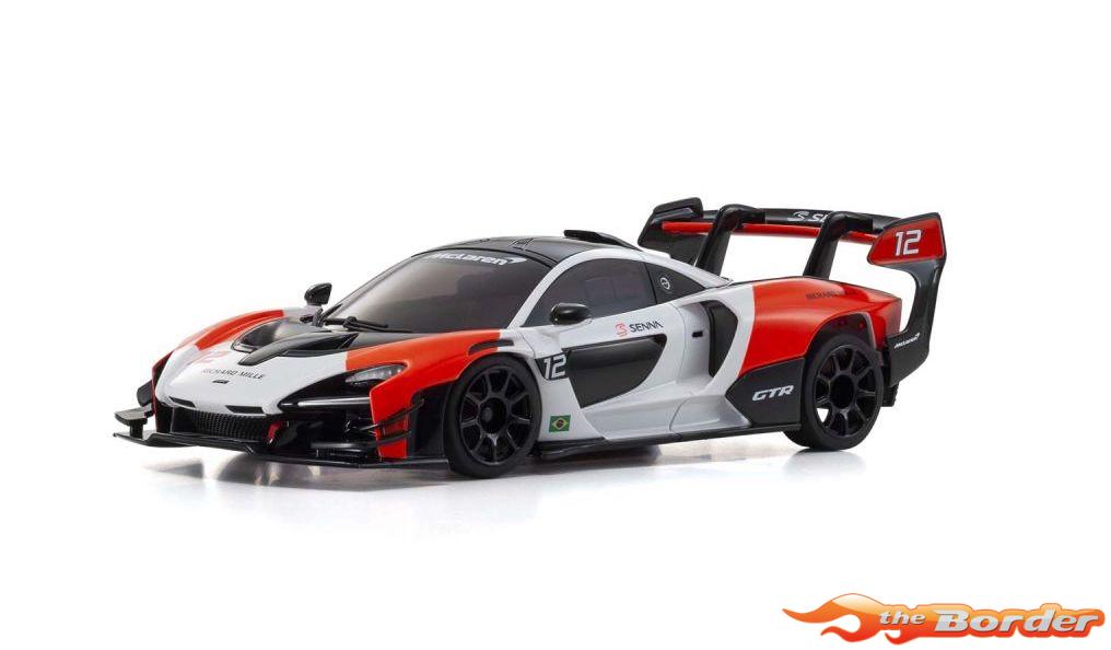 Kyosho Mini-Z Body Set McLaren Senna GTR White/Red MZP243WR