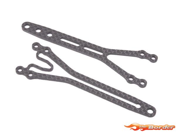 Schumacher C/F Split Top Decks 1.6mm - Mi8 HGT Conversion (2) U8570