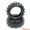Schumacher Full Spike Rear Tyres Yellow 2.2 (2) U6596 - Afbeelding 2