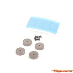 Schumacher Threaded Steel 10g Weight 17.6mm (4) CR723