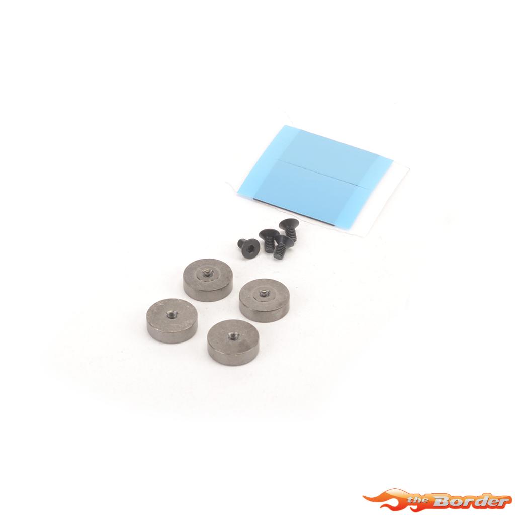 Schumacher Threaded Steel 5g Weight 13.5mm (4) CR722