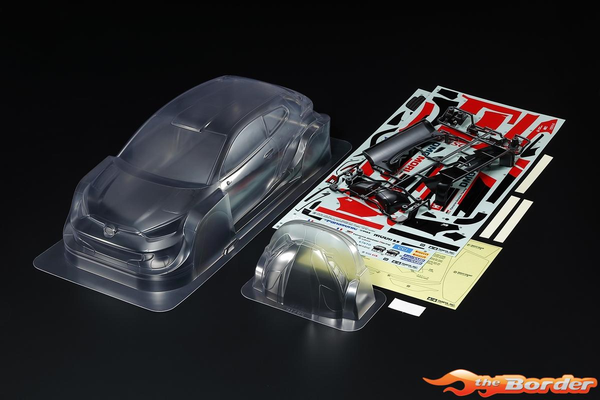 Tamiya 1/10 Bodyset Toyota GR Yaris Hybrid 51707 - Afbeelding 3