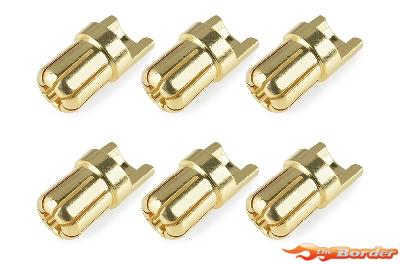 Corally Bullit Connector Ø6.5mm (6pcs.) Male 50155