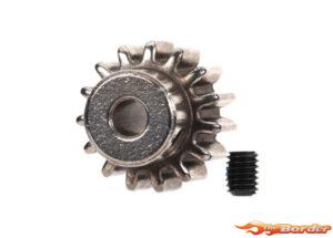Traxxas Pinion Gear 15T (32DP / M0.8) (fits 3.17mm shaft) Steel 3917