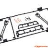 Traxxas Body Cage / Body Mounts (Front & Rear) (Fits 9111 en 9112 Bodies) 9128 - Afbeelding 2