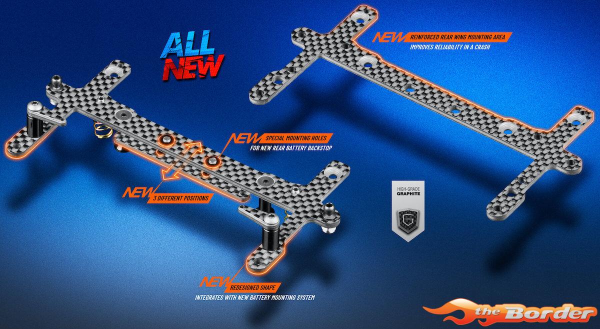 XRAY X1 2024 Specs Luxury 1/10 Formula 1 Car Kit 370708 - Afbeelding 7