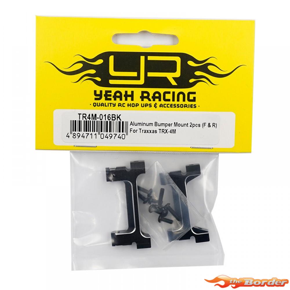 Yeah Racing Alu Bumper Mount (Front & Rear) voor Traxxas TRX-4M TR4M-016BK - Afbeelding 3