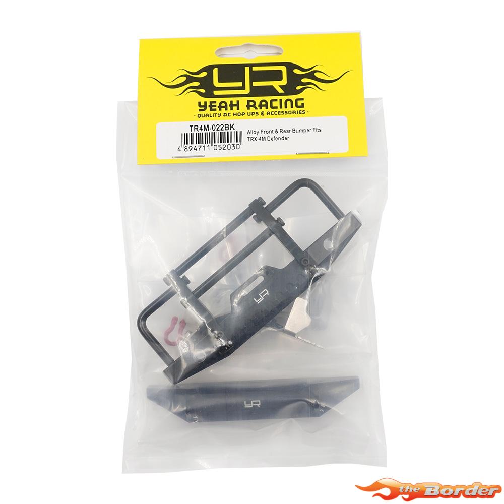 Yeah Racing Alu Front & Rear Bumper voor Traxxas TRX-4M Defender TR4M-022BK - Afbeelding 5