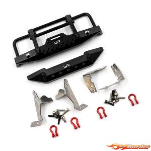 Yeah Racing Alu Front & Rear Bumper voor Traxxas TRX-4M Defender TR4M-022BK