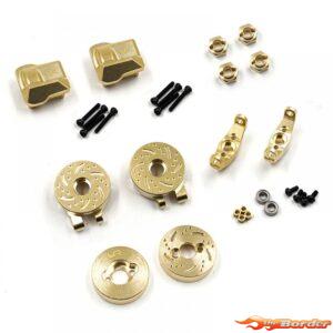 Yeah Racing Brass Upgrade Set voor Traxxas TRX-4M TR4M-S01GD