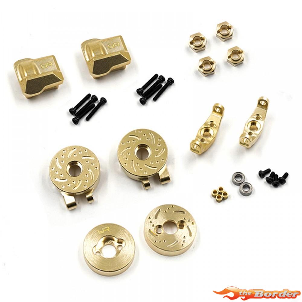 Yeah Racing Brass Upgrade Set voor Traxxas TRX-4M TR4M-S01GD