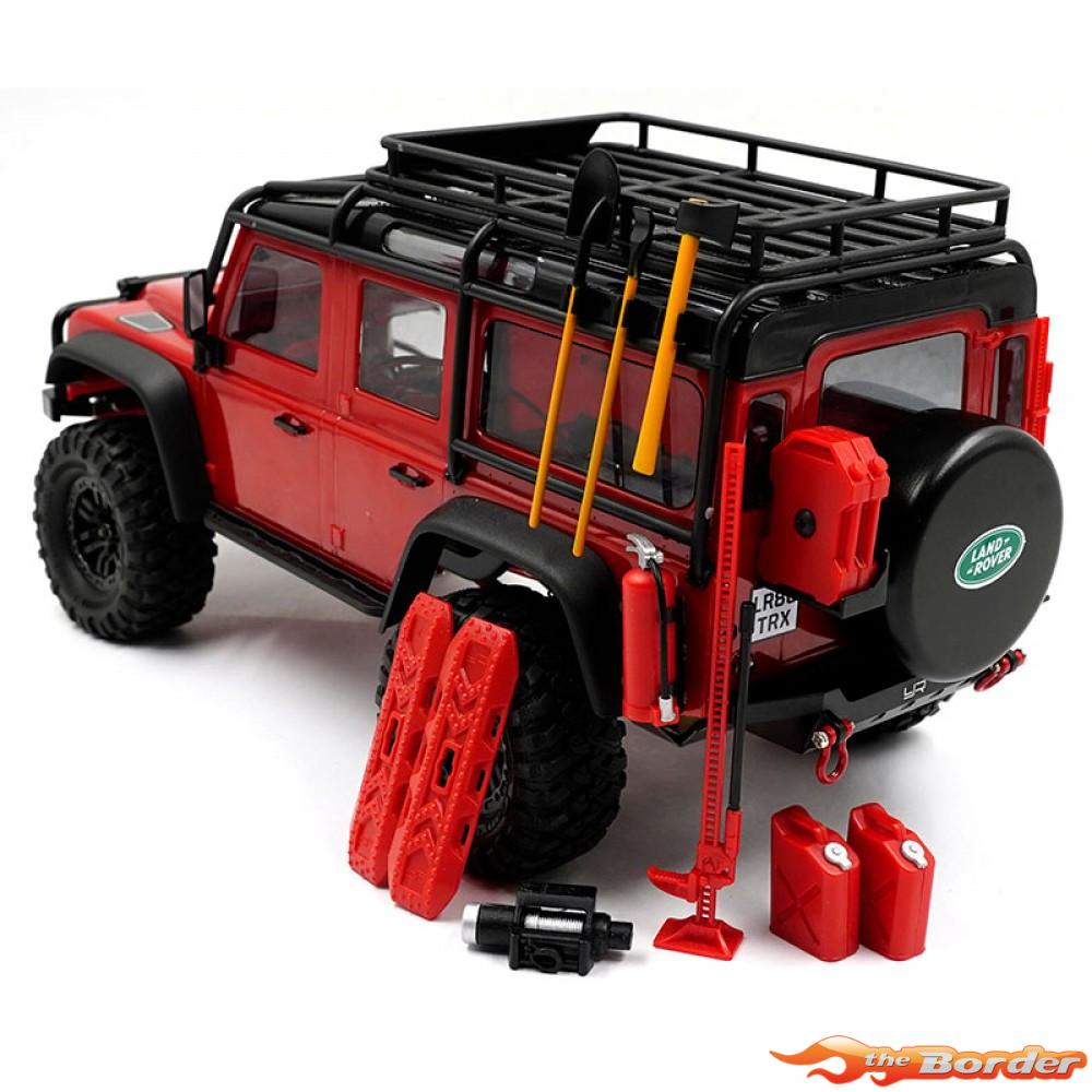 Yeah Racing Rock Crawler Accessoires Combo Set voor Traxxas TRX-4M YA-0712RD - Afbeelding 6