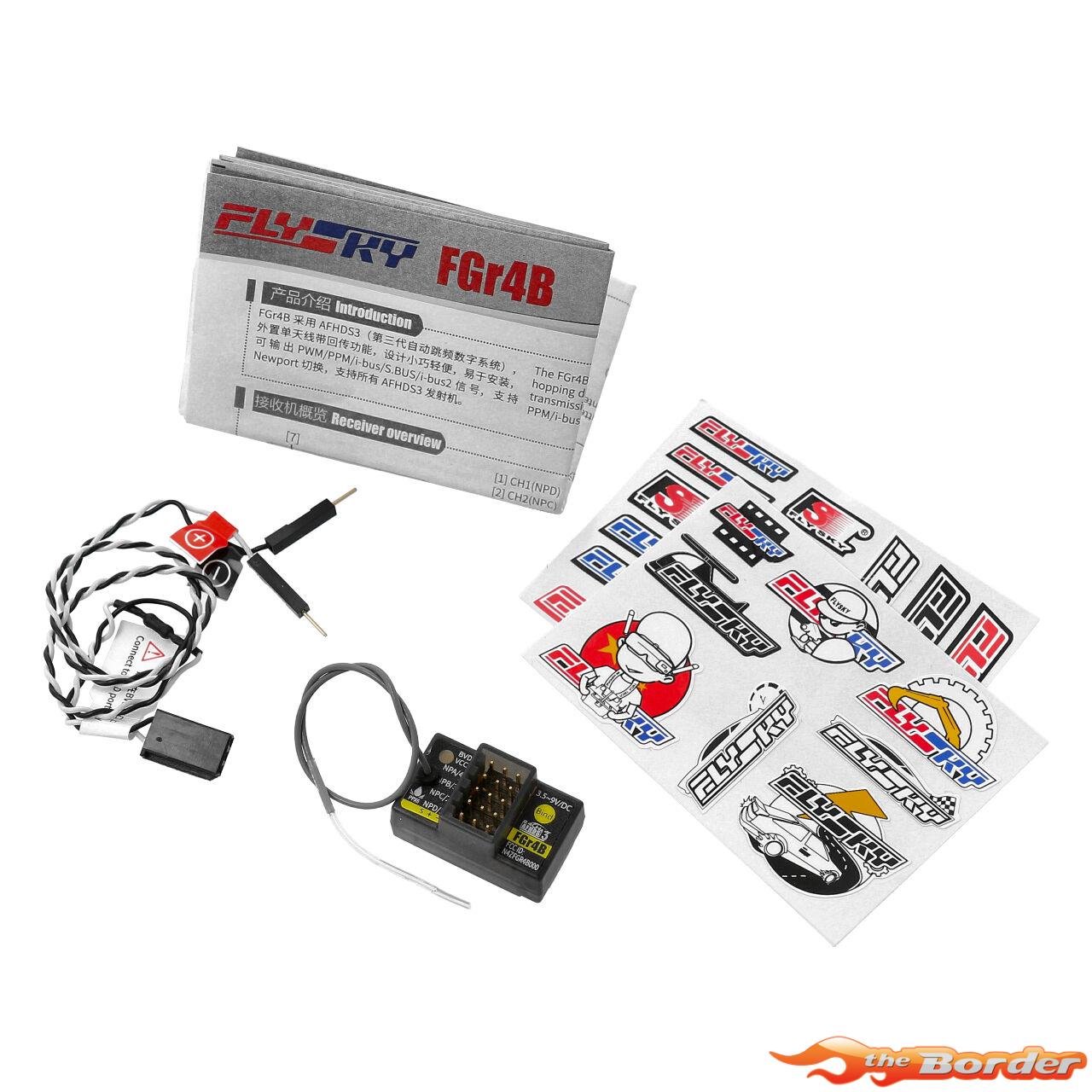 FlySky FGr4B AFHDS3 Receiver 4ch. FS010 - Afbeelding 3