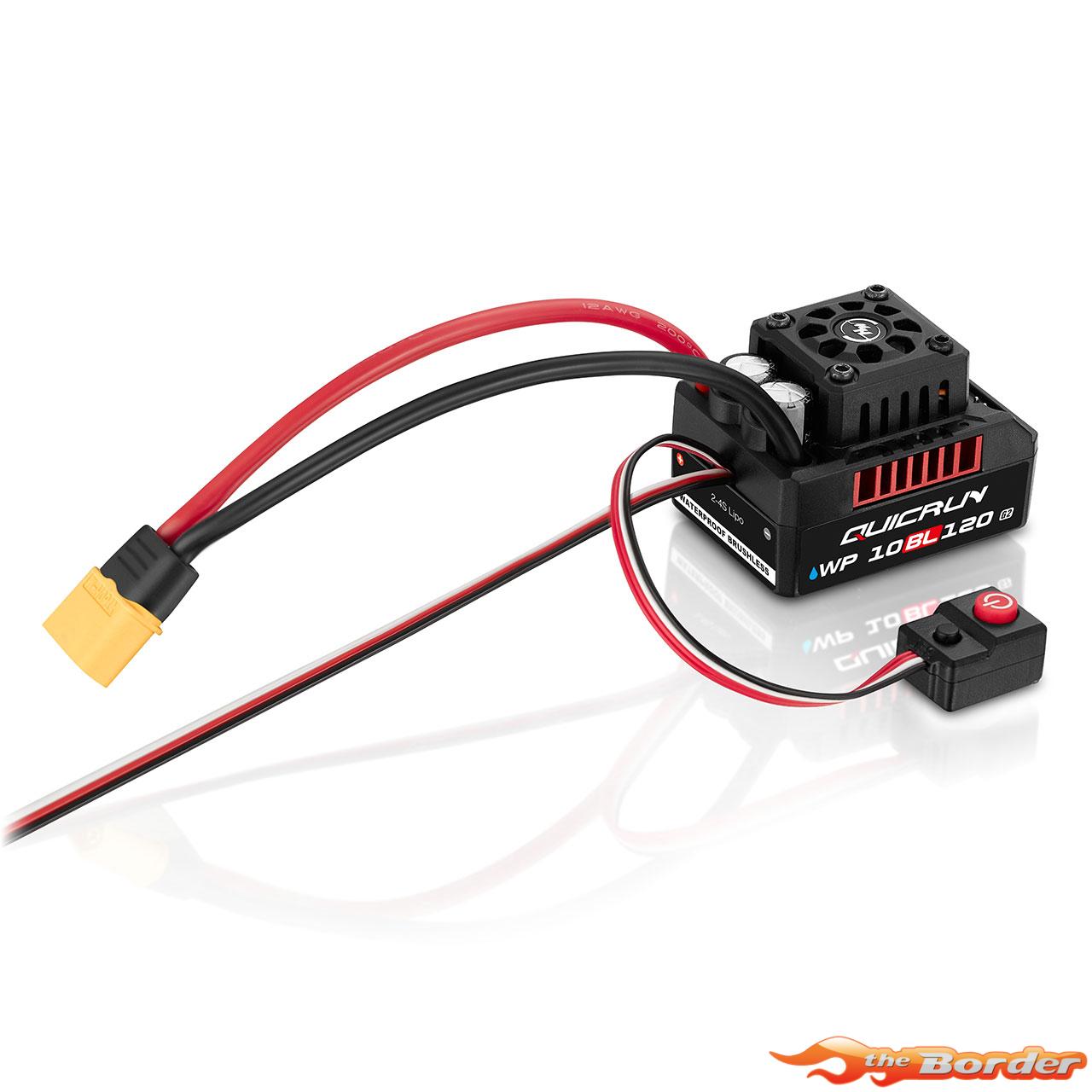 Hobbywing Quicrun 10BL120 G2 Sensorless Brushless ESC 120A ESC 30107200 - Afbeelding 4