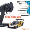 Kyosho Mini-Z RWD McLaren Senna GTR Orange (W-MM/KT531P) met Toolset 32340OR - Afbeelding 2