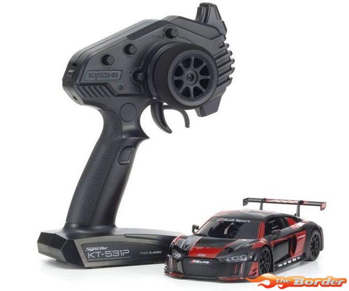 Kyosho Mini-Z RWD Audi R8 LMS 2015 - Black-Red 32323BKR
