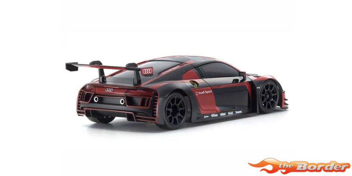 Kyosho Mini-Z RWD Audi R8 LMS 2015 - Black-Red 32323BKR - Afbeelding 4