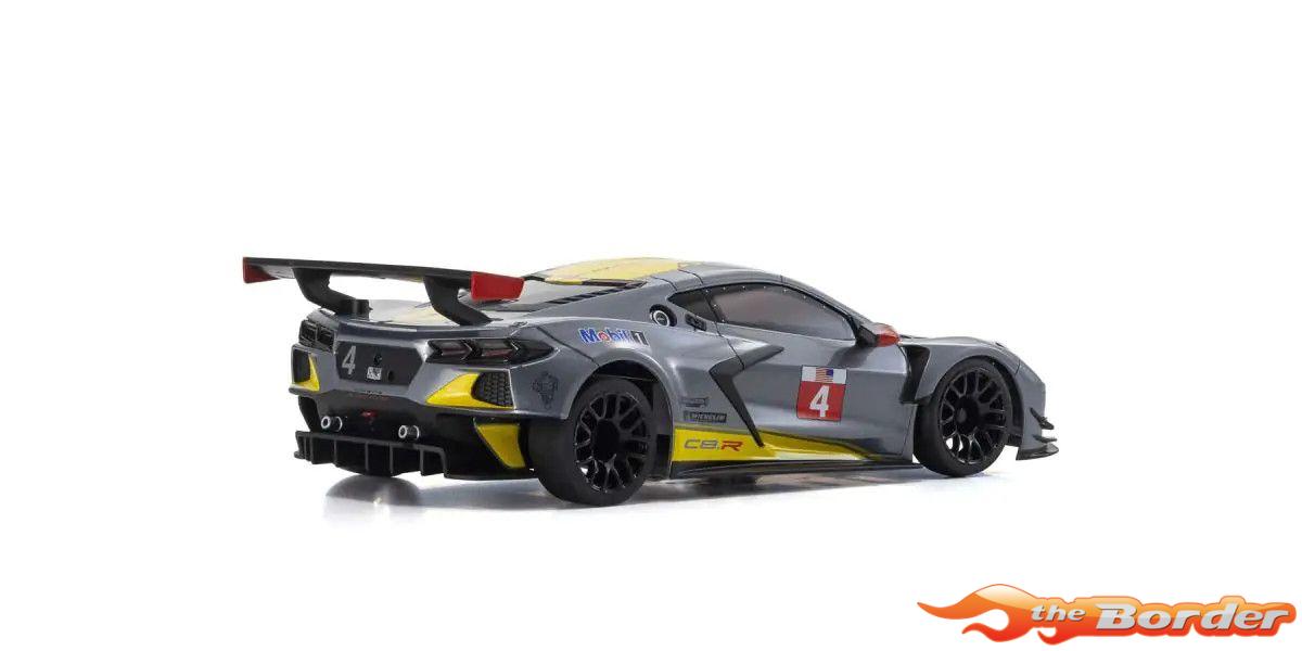 Kyosho Mini-Z Body Set Chevrolet Corvette C8-R Gun Metal MZP244GM - Afbeelding 3