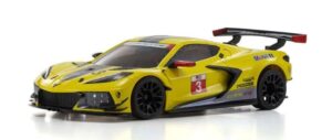 Kyosho Mini-Z Body Set Chevrolet Corvette C8-R Yellow MZP244Y