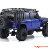 Kyosho Mini-Z 4x4 MX-01 Jeep Wrangler Rubicon Blue Metalic 32528MB - Afbeelding 4