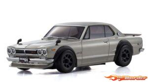 Kyosho Mini-Z Body Set Nissan Skyline 2000 GTR KPCG10 Silver (MA020) MZP466S