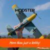 MODSTER MDX PRO BF 109 450mm Elektromotor Warbird RTF - Afbeelding 8