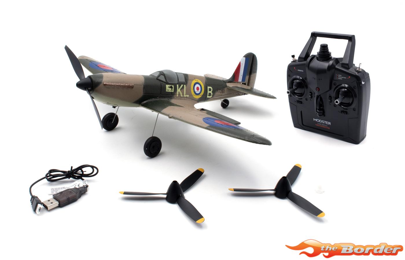 MODSTER MDX PRO Spitfire MK II 400mm Elektromotor Warbird RTF