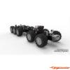 CrossRC Military Scaling Kit XX10 T-REX 1/12 10x10 truck 90100114 - Afbeelding 36