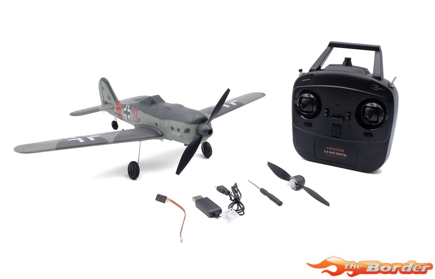 MODSTER MDX PRO FW 190 Focke Wulf 400mm Elektromotor Warbird RTF