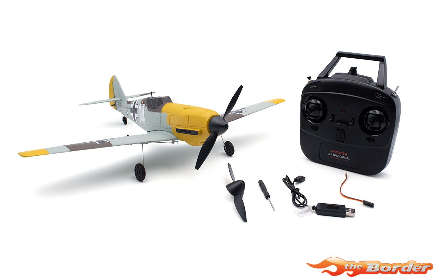 MODSTER MDX PRO BF 109 400mm Elektromotor Warbird RTF