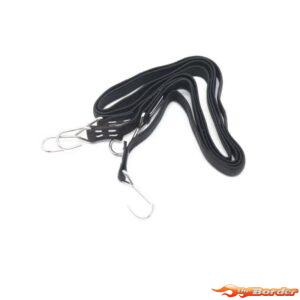 BRP 1/10 Scale Scale Elastic Rope Straps for RC Car Luggage Rack 5pcs/Bag 06023BK