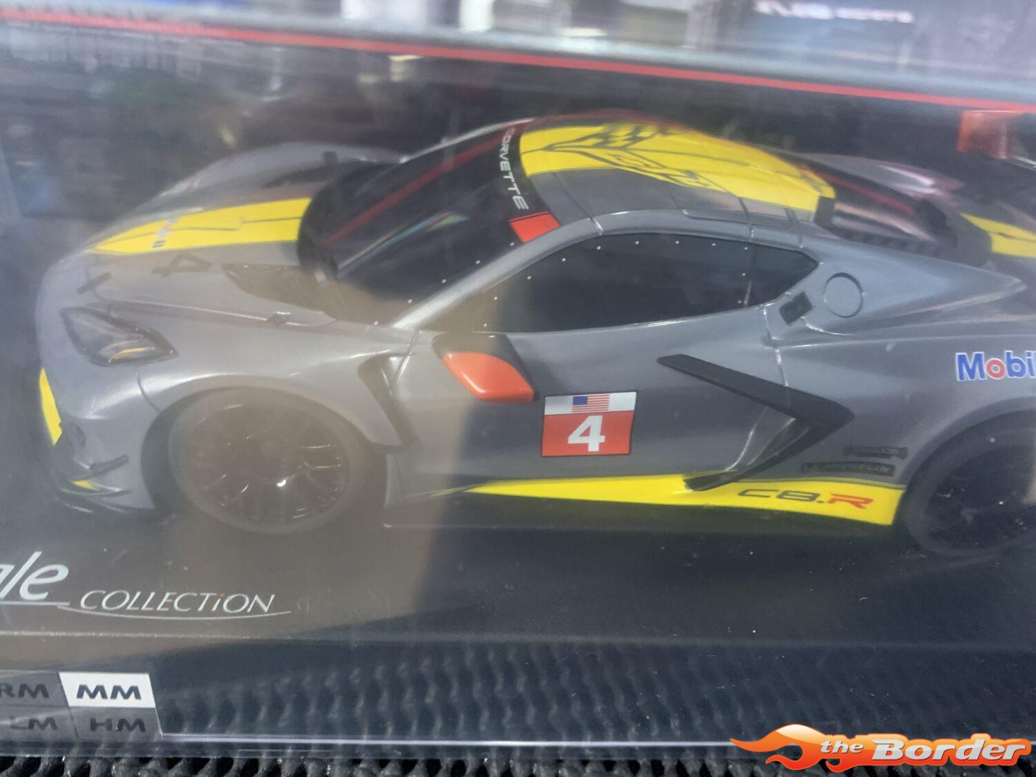 Kyosho Mini-Z Body Set Chevrolet Corvette C8-R Gun Metal MZP244GM - Afbeelding 4