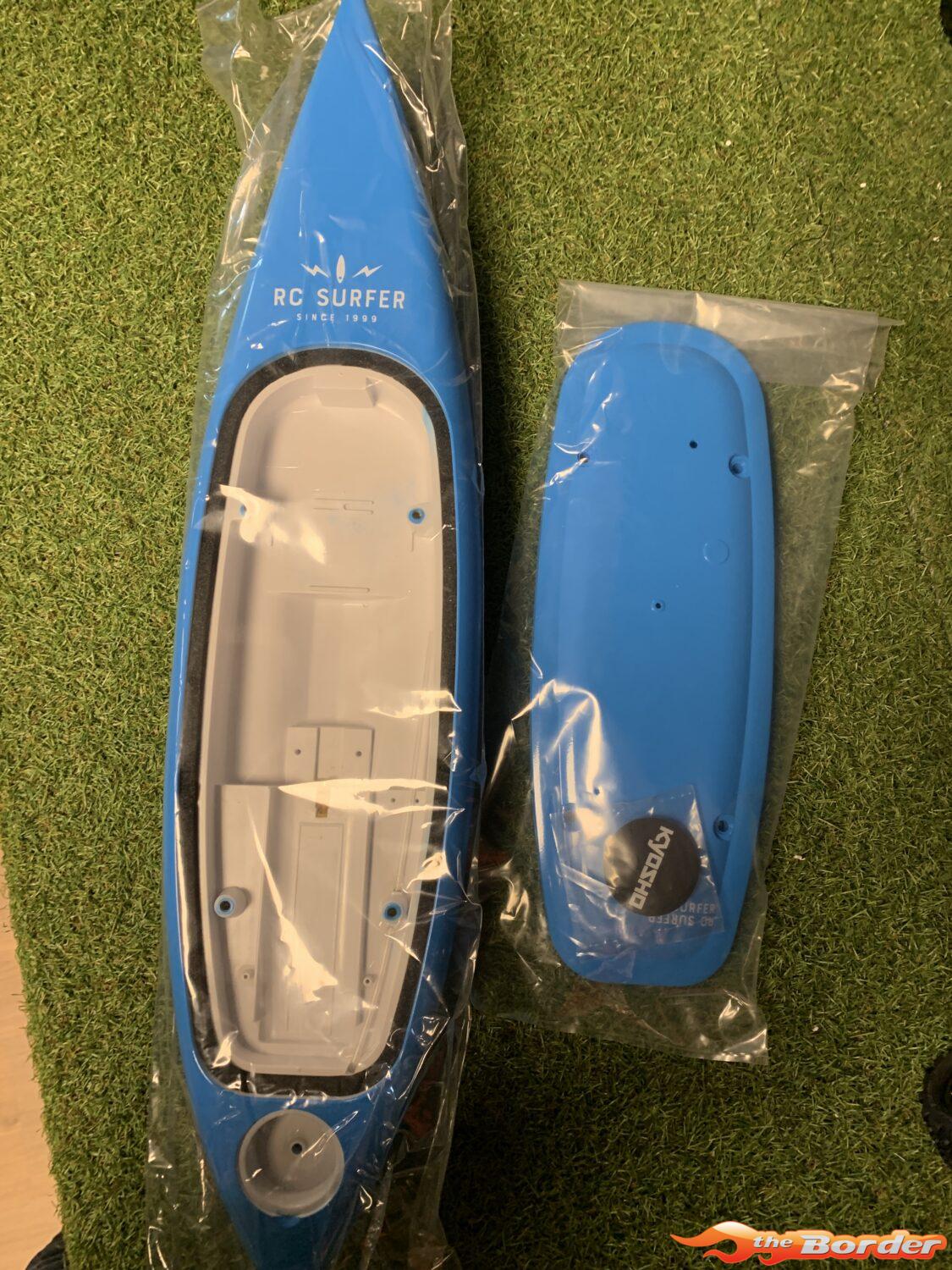 Kyosho Surfer Board & Hatch for RC Surfer Blue - Afbeelding 4