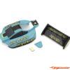 Kyosho Pre-painted Mini-Z Buggy Inferno MP9 TKI3 Body Set - Green-Black MBB03EGBK - Afbeelding 2