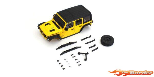 Kyosho Mini-Z Body Set Jeep Wrangler Rubicon 4x4 MX01 Yellow MBX01Y