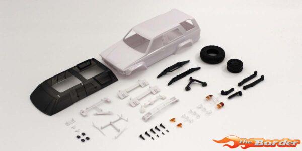 Kyosho Mini-Z Body Set Toyota 4Runner 4x4 MX01 (White) MXN02