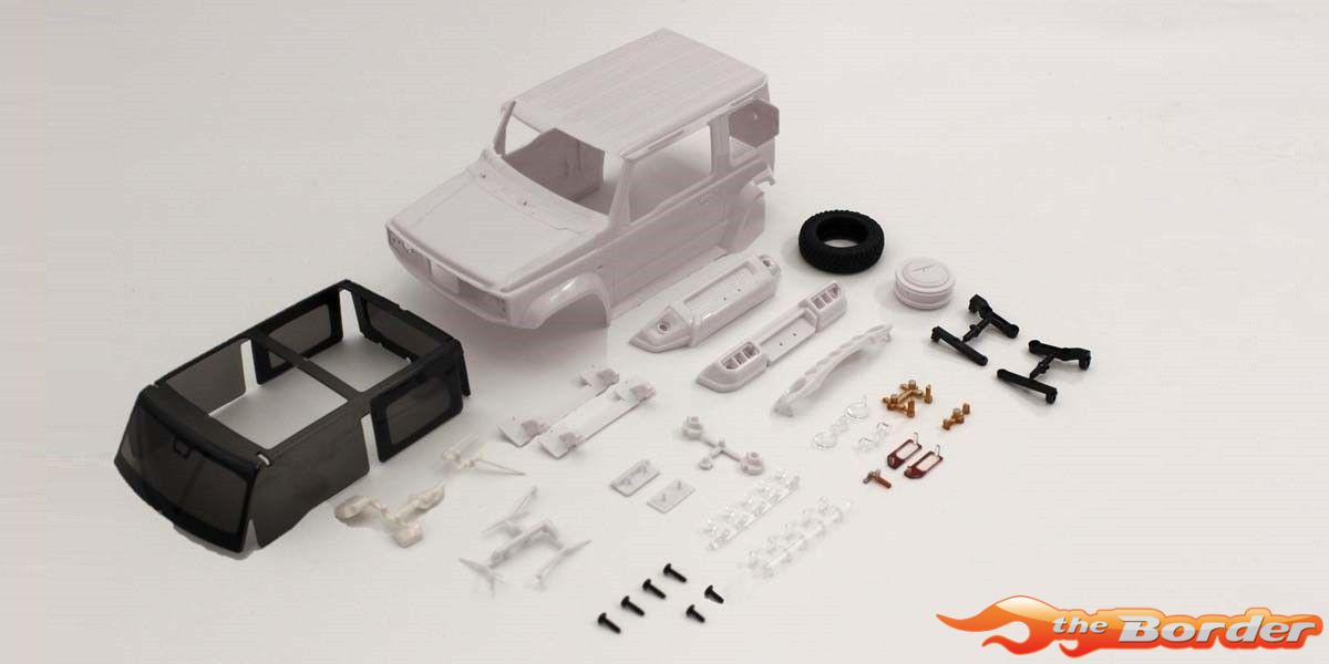 Kyosho Mini-Z Body Set Suzuki Jimny Sierra Mini-Z 4X4 MX01 (White) MXN03