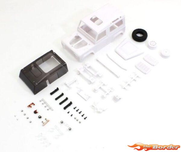 Kyosho Mini-Z Body Set Land Rover Defender 90 Mini-Z 4X4 MX01 (White) MXN06