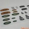 Landrov. Camel Trophy Stickers voor TRX4-M Defender BRPD1546 - Afbeelding 5