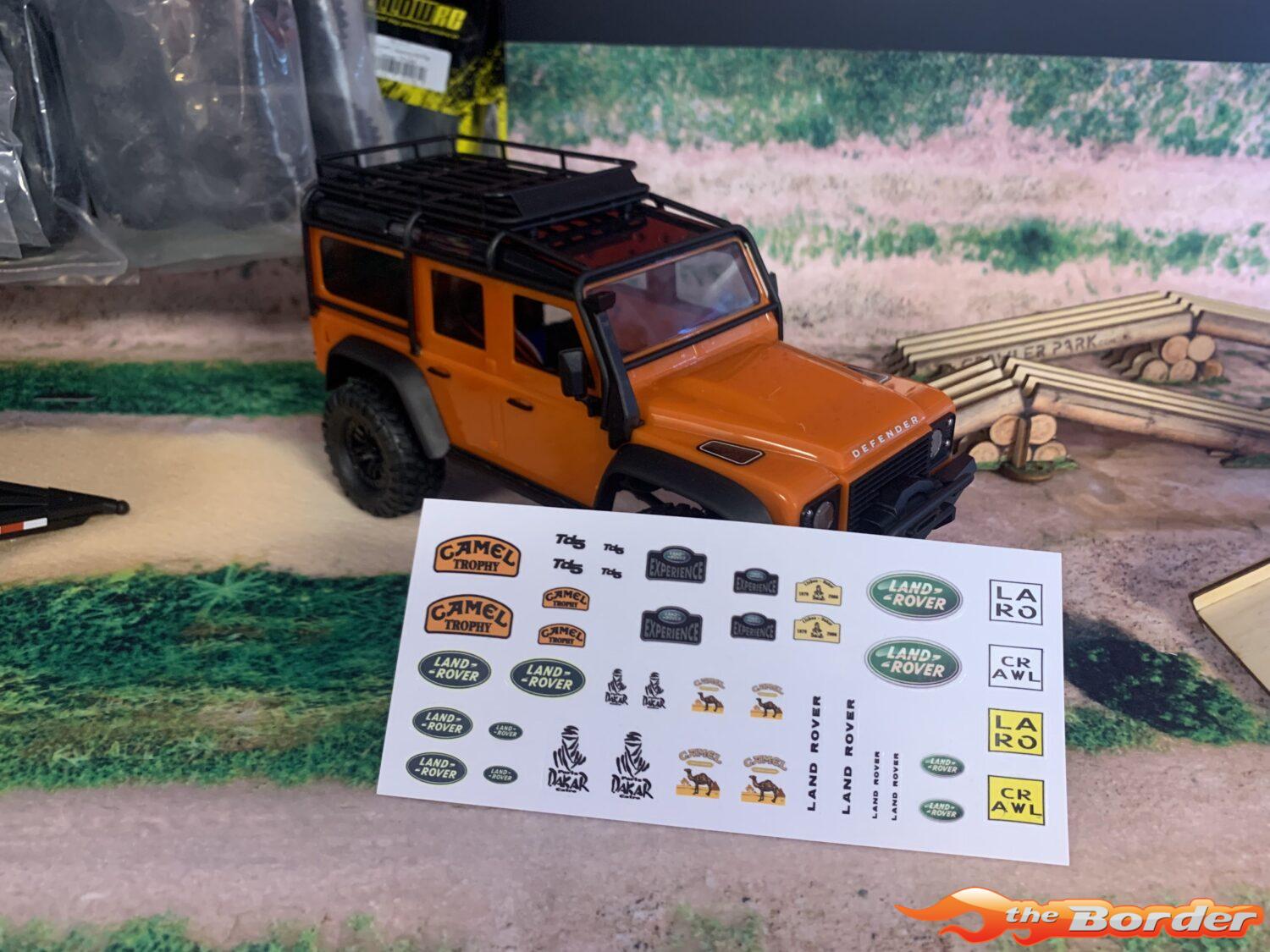 Landrov. Camel Trophy Stickers voor TRX4-M Defender BRPD1546 - Afbeelding 3