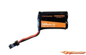 MODSTER LiPo Pack LiIon Akku 2S 360 mAh MODSTER Vector SR30 MD10078