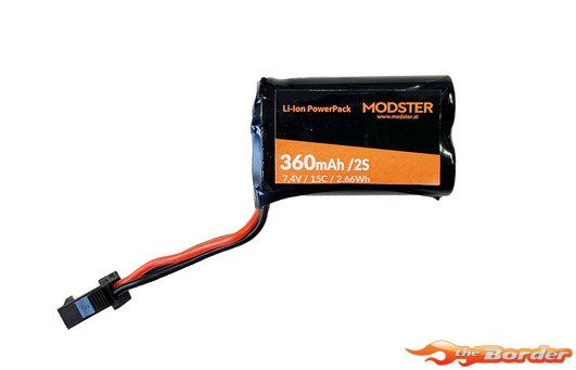 MODSTER LiPo Pack LiIon Akku 2S 360 mAh MODSTER Vector SR30 MD10078