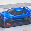 Kyosho Mini-Z Body Set SUBARU Impreza 22B-STi Version Chrome Blue Kyosho 60th Anniversary MZP457CBL - Afbeelding 2