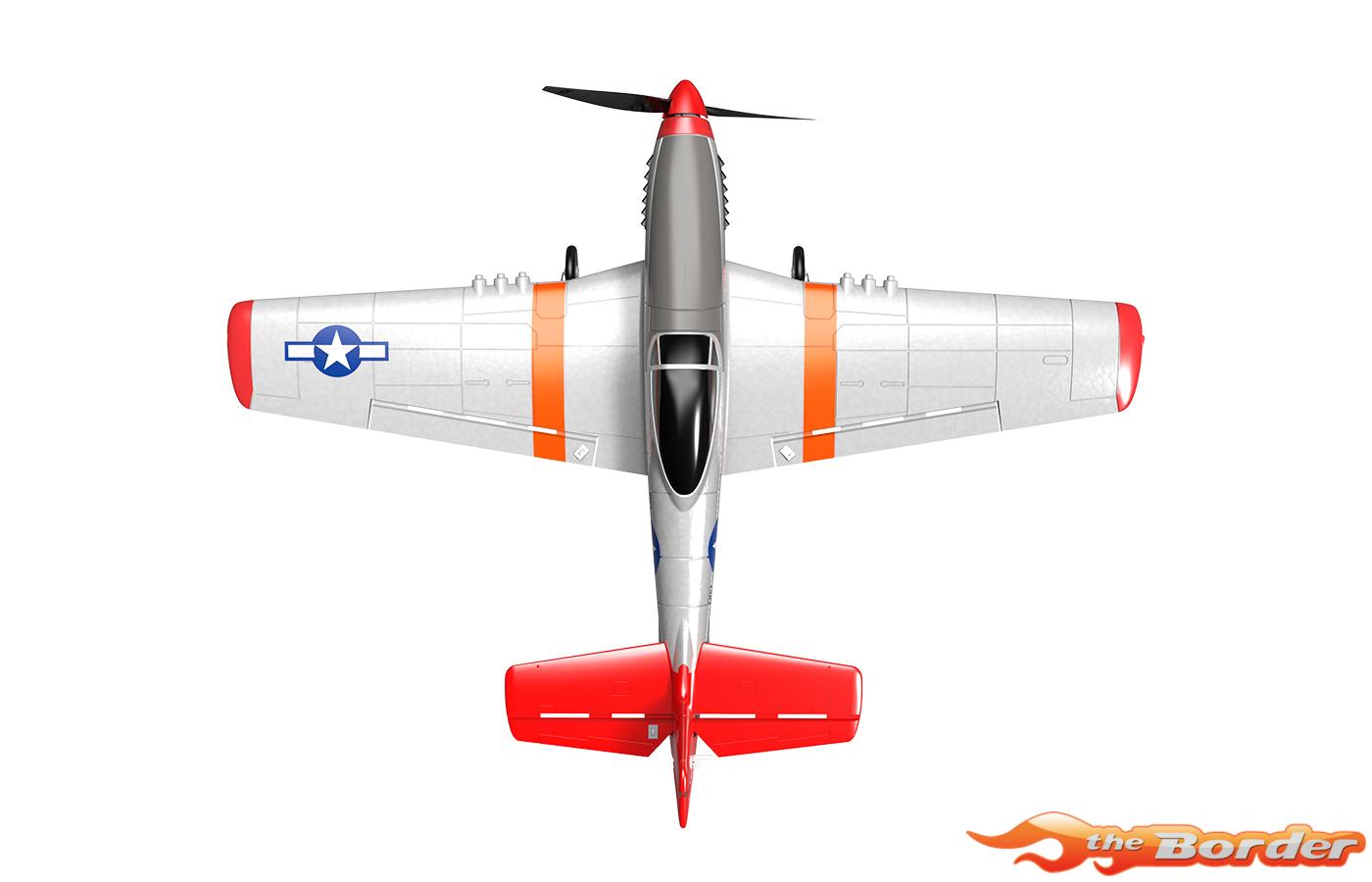 MODSTER MDX PRO Mustang P-51D 400mm Elektromotor Warbird RTF - Afbeelding 8