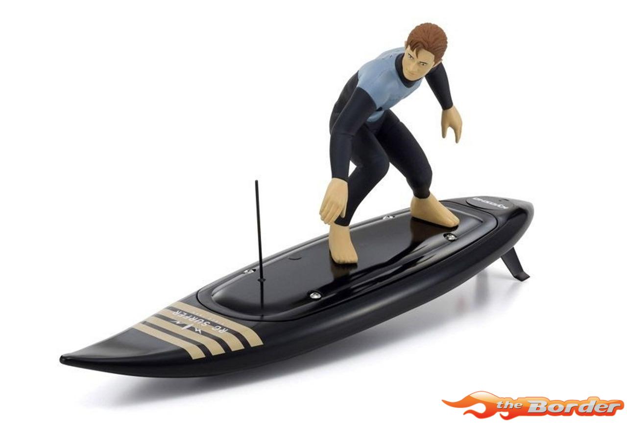 Kyosho Surfer Board & Hatch for RC Surfer Black - Afbeelding 4